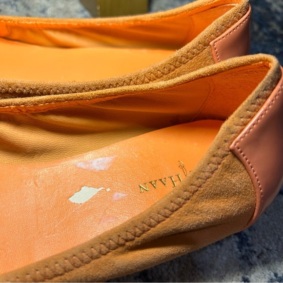 Cole Haan X Nike Air Orange Ballet Flats Size 8 - Picture 9 of 12